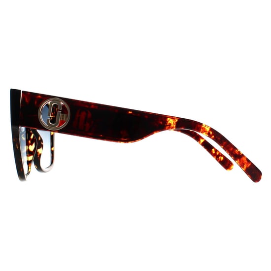 Marc Jacobs Square Damen Dunkel Havanna Blau Gradient MARC 698/S - Image 3