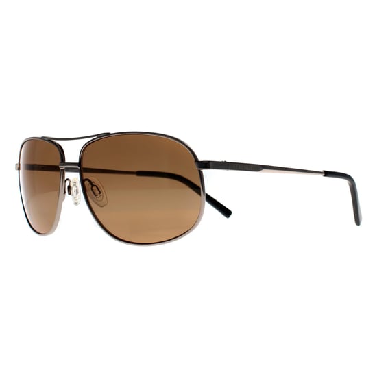 Serengeti Aviator Mens Shiny Gunmetal Saturn Polarized Drivers Sassari 2.0 - Image 2