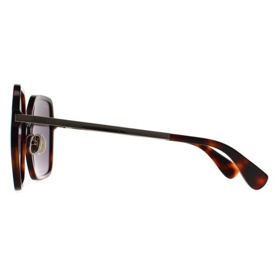 Max Mara Square Womens Dark Havana Rauch Grau MM0059-D - Image 3