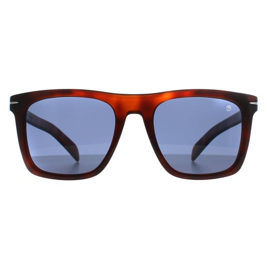 David Beckham Square Herren Schildkröte Blau Avio DB 7000/S - Image 1