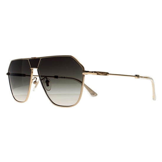 Polizei Aviator Herren glänzend rosa Gold Rauch grau Gradient SPLL89 Horizont 8 - Image 2