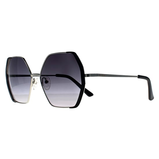 Guess Square Womens Silber Schwarz Grau Gradient GF0387 - Image 2