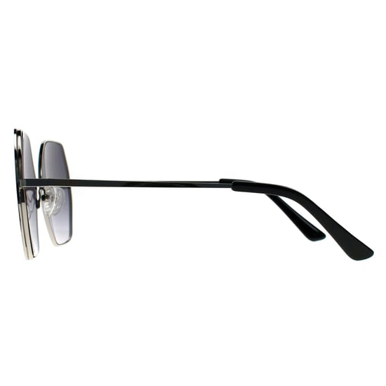 Guess Square Womens Silber Schwarz Grau Gradient GF0387 - Image 3