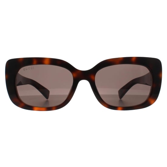 Gucci Rectangle Damen Havanna Grau GG1979SK - Image 1