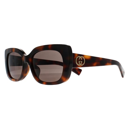 Gucci Rectangle Damen Havanna Grau GG1979SK - Image 2
