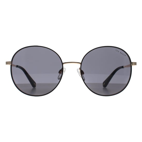 Ted Baker Rund Damen Schwarz Glänzend Gold Grau TB1744 Viola - Image 1