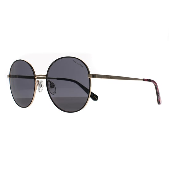 Ted Baker Rund Damen Schwarz Glänzend Gold Grau TB1744 Viola - Image 2