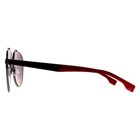 Hugo Boss Aviator Herren Ruthenium Rot Grau BOSS 1485/S - Image 3