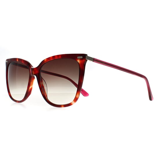 Calvin Klein Butterfly Damen Burgund Havanna Braun Farbverlauf CK22532S - Image 2