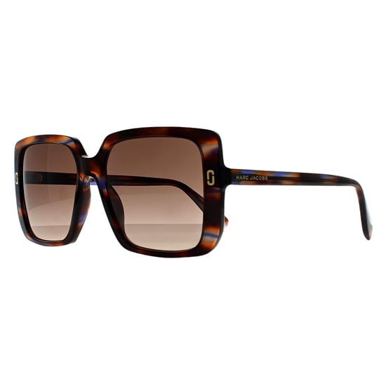 Marc Jacobs Quadratische Womens Horn Braun Gradient MJ 1121/S - Image 2