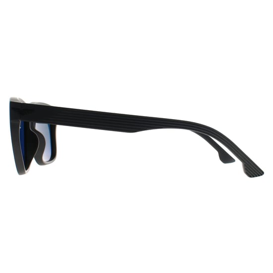 Police Rectangle Mens Matte Grey Multilayer Red Polarized SPLB38E Tailwind 3 - Image 3