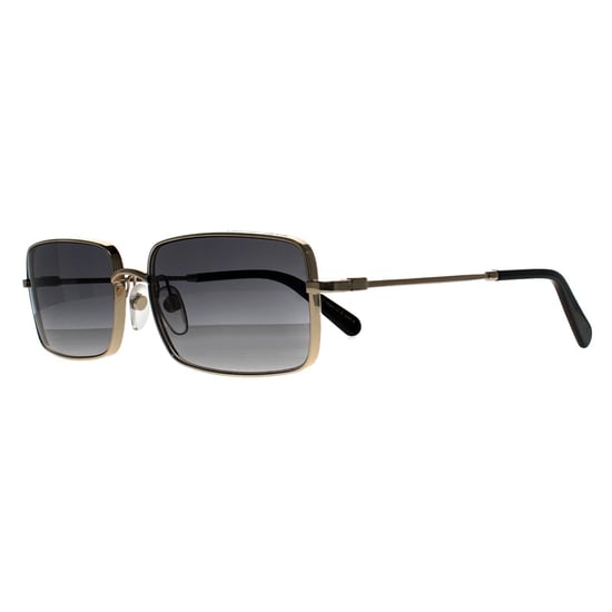 Marc Jacobs Rectangle Womens Gold Schwarz Grau Gradient MARC 771/N/S - Image 2