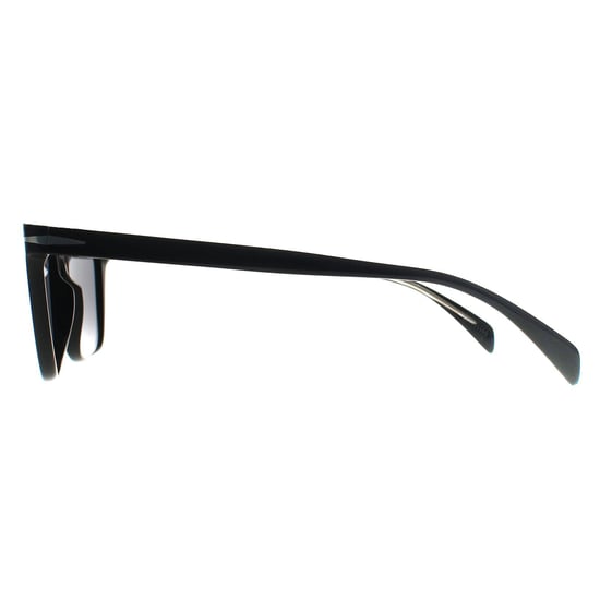 David Beckham Rectangle Mens Schwarz Grau DB 1092/S - Image 3