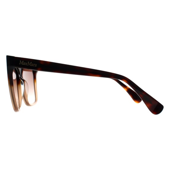 Max Mara Cat Eye Damen Havanna Fade Braun Farbverlauf MM0008 Logo2 - Image 3