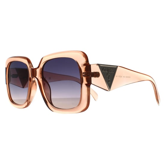 Guess Square Womens Shiny Hellbraun Rauchgrau Gradient GO00046 - Image 2