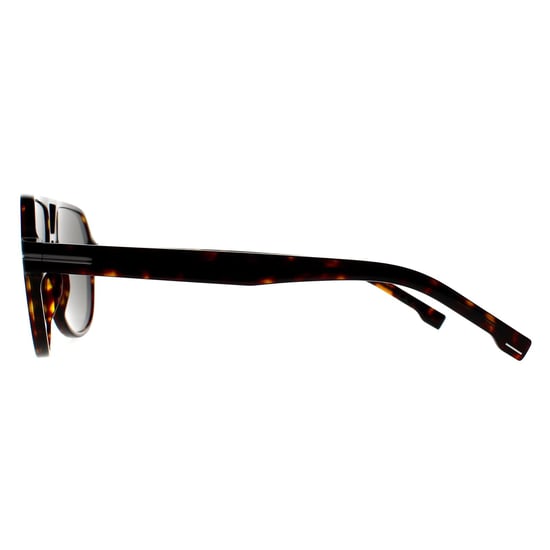 Hugo Boss Aviator Herren Dunkel Havanna Grau BOSS 1507/S - Image 3