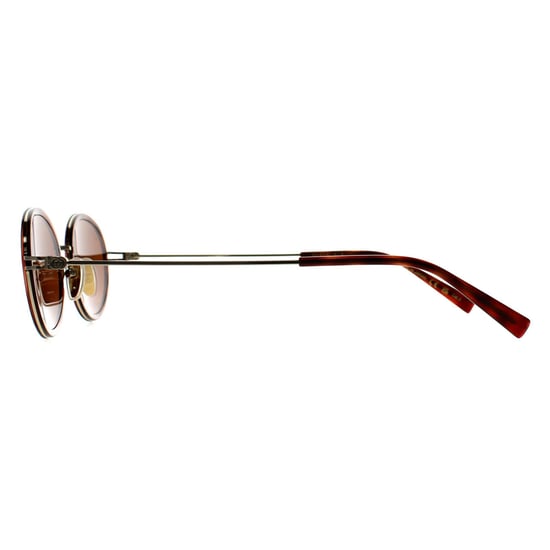 Gucci Oval Womens Havanna Gold Braun GG1980S - Image 3