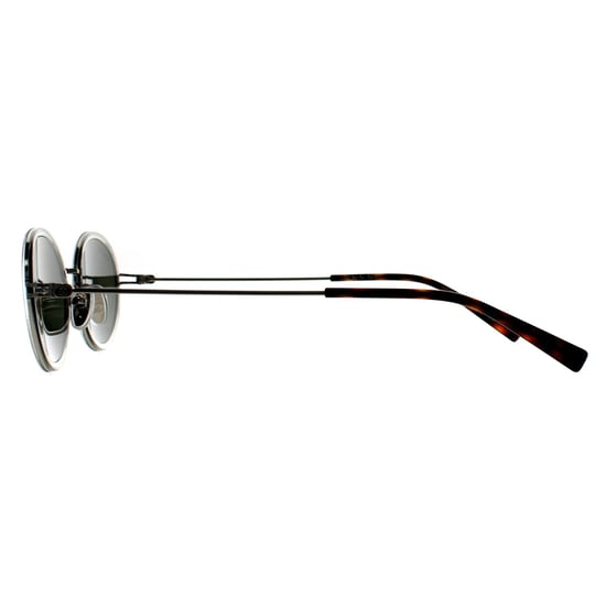Gucci Oval Womens Silber Grau GG1980S - Image 3