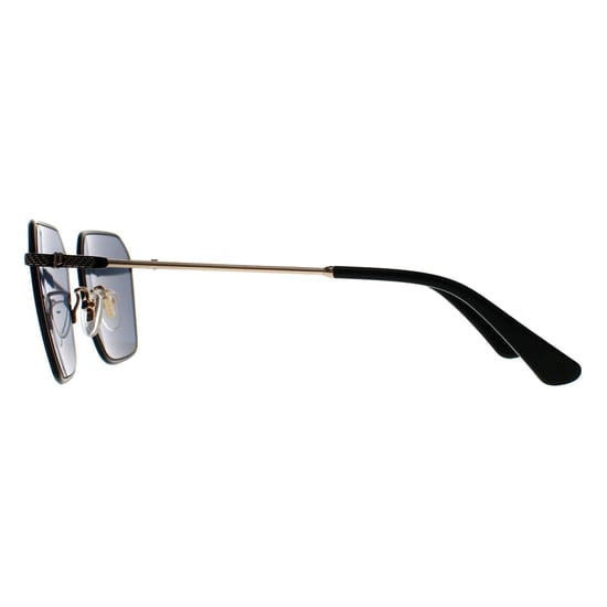 Police Square Mens Shiny Rose Gold Smoke Blue Mirror SPLL84 Octane 9 - Image 3