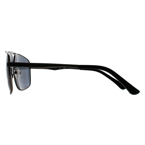 Guess Aviator Mens Matte Gunmetal Rauch Grau GO00063 - Image 3