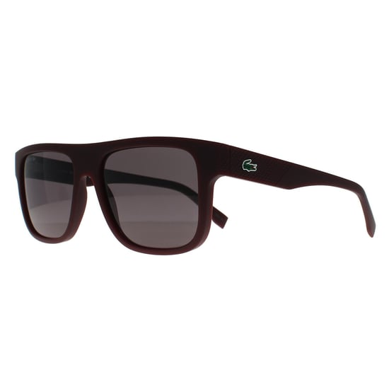 Lacoste Rectangle Herren Dunkelrot Grau L6001S - Image 2