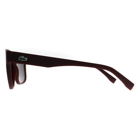 Lacoste Rectangle Herren Dunkelrot Grau L6001S - Image 3