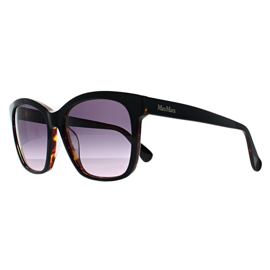 Max Mara Square Womens Schwarz Schildkröte Rauch Grau Gradient MM0042 Logo9 - Image 2