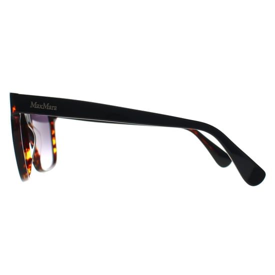 Max Mara Square Womens Schwarz Schildkröte Rauch Grau Gradient MM0042 Logo9 - Image 3