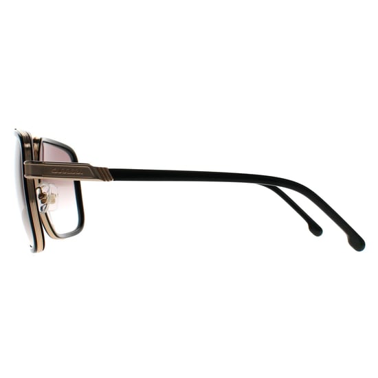 Carrera Aviator Herren Schwarz Gold Gold Spiegel auf Burgund Gradient Carrera 1071/S - Image 3