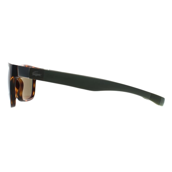 Lacoste Rectangle Herren Havanna Grün L737S - Image 3