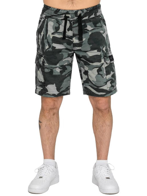 Enzo | Herren Camouflage Cargo-Shorts - Image 2