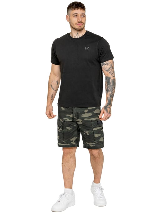 Enzo | Herren Camouflage Cargo-Shorts - Image 6