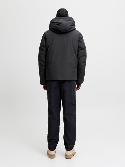 Jack & Jones Jas Winter Fusion Technische Jacke Schwarz - Image 4