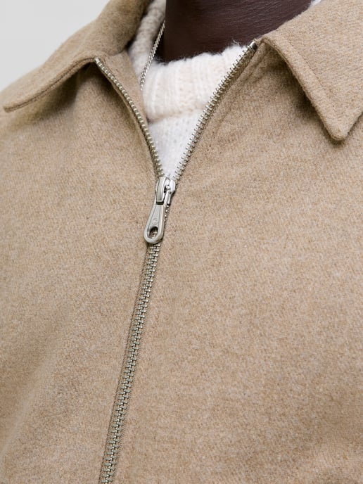Jack & Jones Sommer Bomberjacke Beige - Image 5