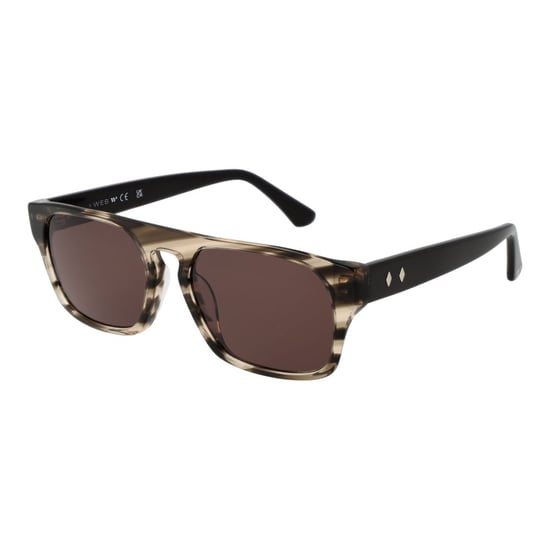 Web Graue Acetat-Sonnenbrille - Image 1