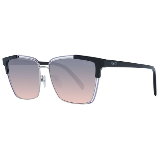 Emilio Pucci Mehrfarbige Acetat- und Metallsonnenbrille - Image 1