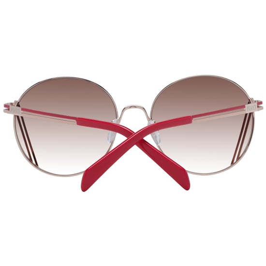 Emilio Pucci Sonnenbrille aus Roségold-Metall - Image 3