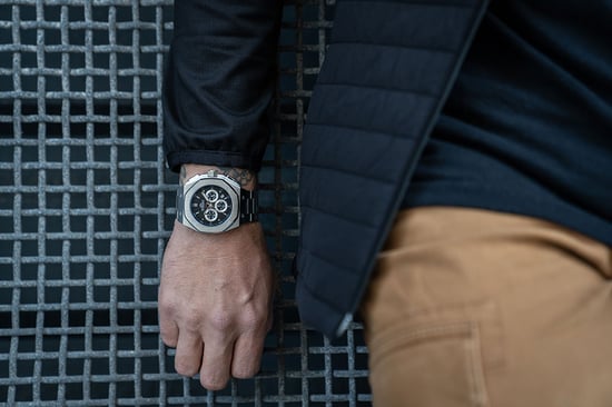 Rotorcraft Uhr Skyfall Chrono Silber - Image 4