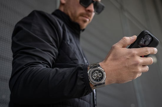 Rotorcraft Uhr Skyfall Chrono Silber - Image 5