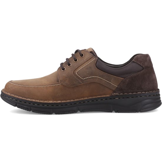 Hush Puppies Franklin Schnür-Leder-Halbschuhe für Herren in Tan - Image 4