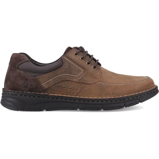 Hush Puppies Franklin Schnür-Leder-Halbschuhe für Herren in Tan - Image 5