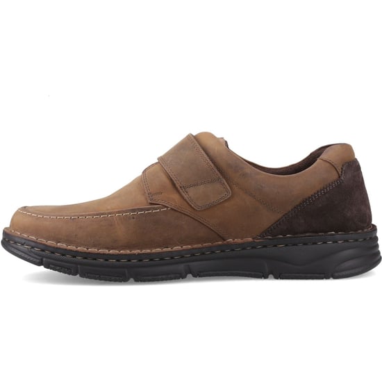 Hush Puppies Forde Leder Slipper für Herren mit Klettverschluss in Tan - Image 4