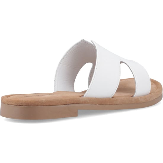Hush Puppies Azalea Leder Damen Weiß Sandalen - Image 2