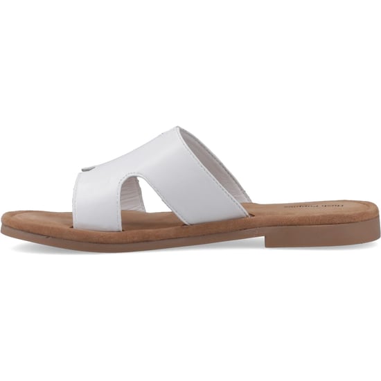 Hush Puppies Azalea Leder Damen Weiß Sandalen - Image 4