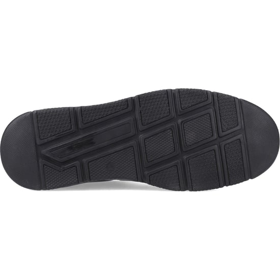 Hush Puppies Forde Leder Slipper für Herren mit Touch-Verschluss in Schwarz - Image 3