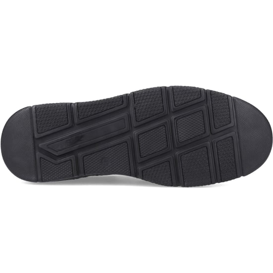 Hush Puppies Franklin Schnür-Leder-Herren Slipper schwarz - Image 3