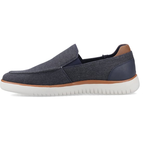 Hush Puppies Damon Schlupfschuhe Textil Herren Navy Slipper - Image 4