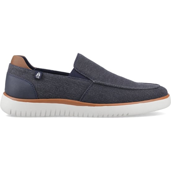 Hush Puppies Damon Schlupfschuhe Textil Herren Navy Slipper - Image 5