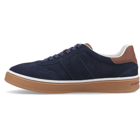 Hush Puppies Carlos Wildlederleder Herren Sneakers in Marineblau - Image 4