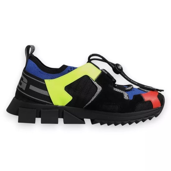 Dolce & Gabbana Mehrfarbige Mesh Sorrento Trekking Sneakers Schuhe - Image 6